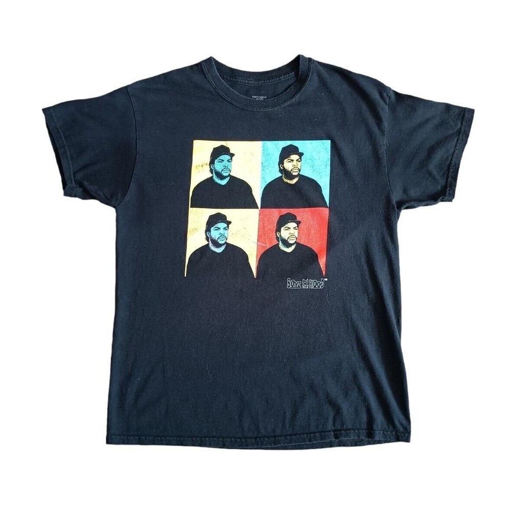 Boyz N The Hood T-Shirt Men's Size Large Graphic Pop Art Short Sleeve